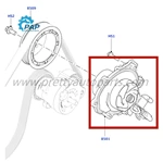 Electric Water Pump for LAND ROVER OEM LR073693  LR116736  LR129893